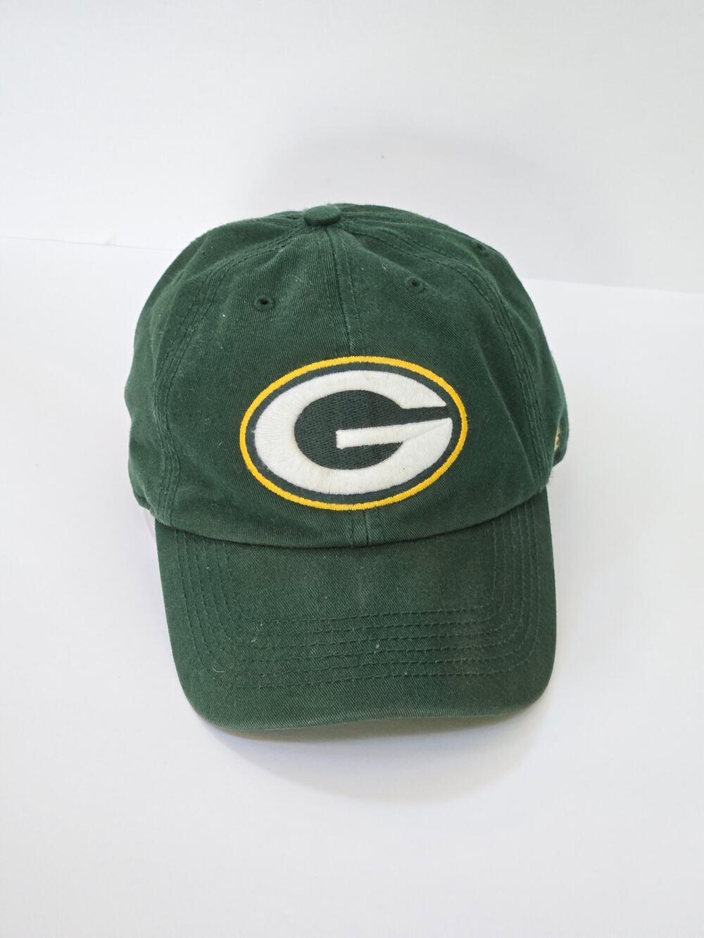 47 Brand Green Bay Packers NFL Fitted Baseball Cap Green Size Large